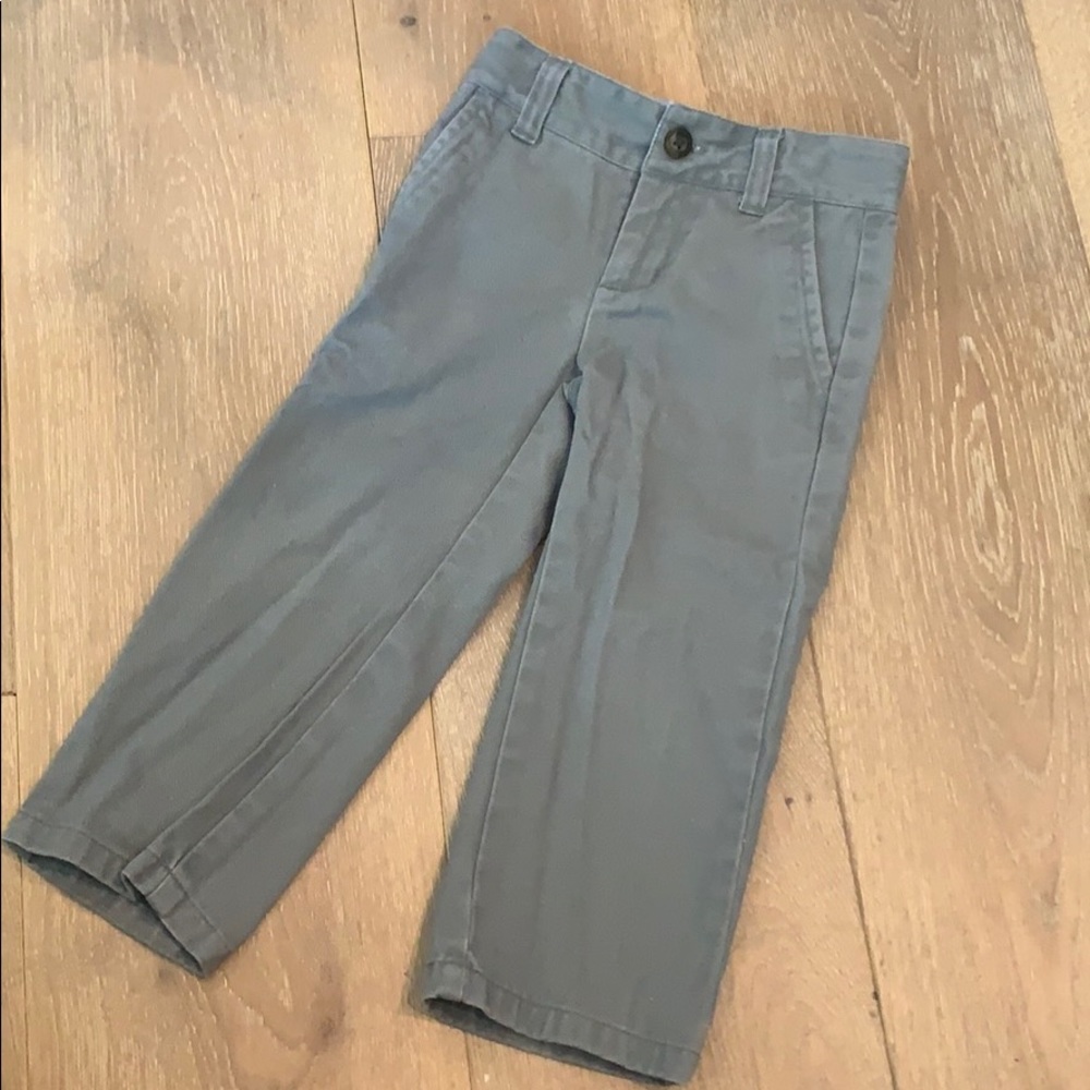 Janie & Jack Gray Slacks 2T with Adjustable Waist